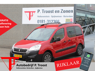 Peugeot Partner Tepee 1.2 PureTech Active Navigatie/Airco/Cruise control/Achteruitrijcamera/Parkeersensoren voor en achter/Schuifdeur links + rechts/R