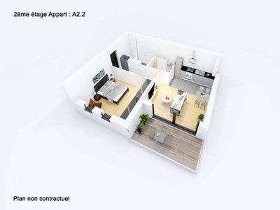 Appartements neufs de 57 à 73 m2 + terrasse et cave