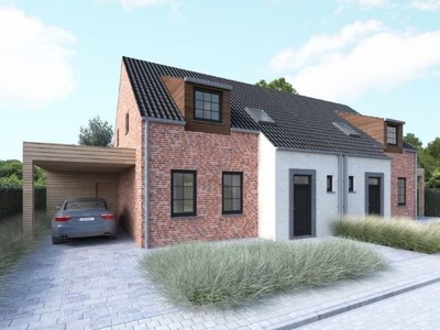 Nieuw te bouwen halfopen woning met vrije keuze van architec