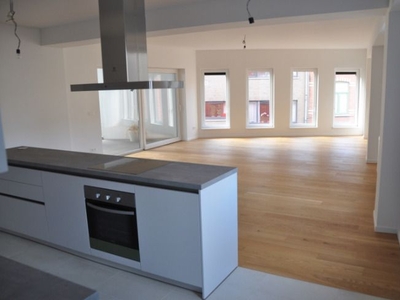 Luxueus appartement met ruim terras in centrum Halle.