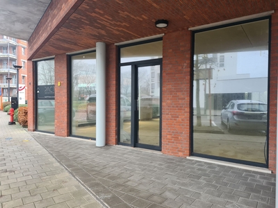 commerciele ruimte van 210m² in casco + afwerking