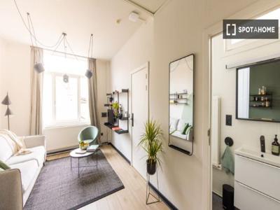 Studio apartment for rent in Nord-Est, Brussels