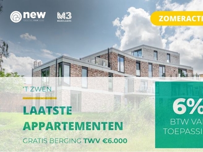 Duplex nieuwbouw appartement in het centrum