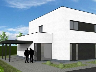 Nieuw te bouwen halfopen woning (water- en winddicht) met vr