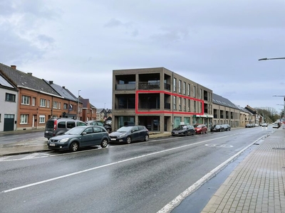 Appartement (2 slpk) met terras+garage in centrum Brakel