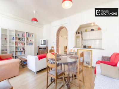 Modern, spacious 2-bedroom apartment for rent in Brussels