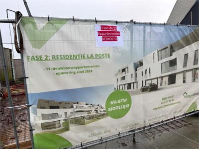 Nieuwbouw appartement te koop in Eernegem