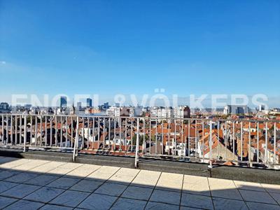 Penthouse met panoramisch uitzicht op Brussel