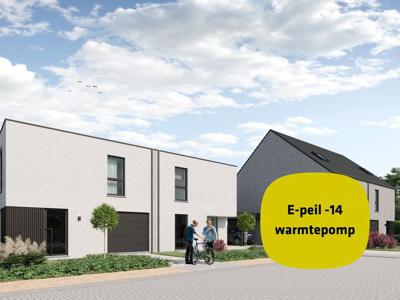 Energiezuinige, ruime halfopen bebouwing met plat dak