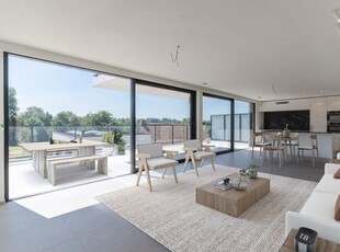 Passieve appartementen met terrassen en garages te Strijpen.