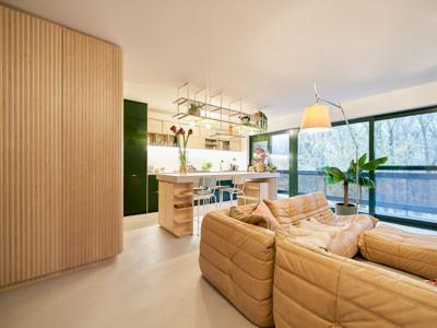 Prachtig design appartement/loft te huur met zicht op groen