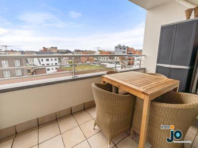 Te koop zeedijk Blankenberge: studio met groot terras (zu...