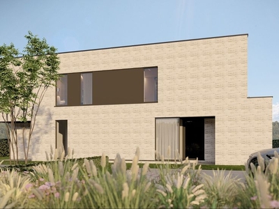 BOUWGROND MET NIEUWBOUWWONING IN GROENE OMGEVING