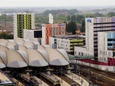 Ondergrondse staanplaats aan het station van Leuven