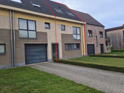 2 slp. 110m² duplex appartement in Wilsele te huur