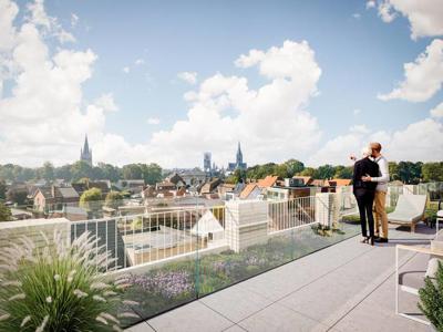 Penthouse met groot terras en 3 slaapkamers te koop in resid