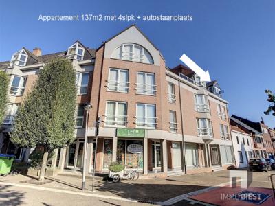 Appartement 137m2 + ondergrondse autostaanplaats