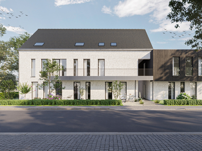 Nieuwbouwappartement 1ste verd. 109m² met 2 slpk. en terras