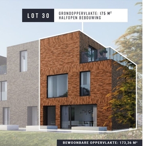 Nieuwbouwwoning met zicht op het park