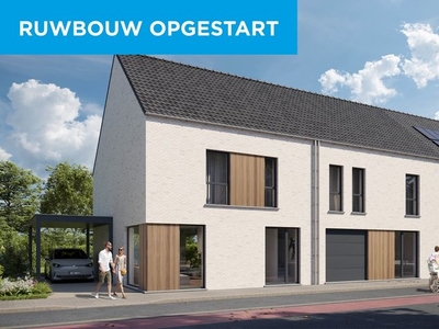 2 moderne nieuwbouwwoningen te koop in Steenhuffel