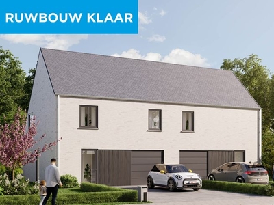 Hectaar bouwt 2 halfopen nieuwbouwwoningen te Zemst