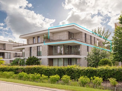 Prachtige penthouse met ruim terras (110m²) in parkdomein.