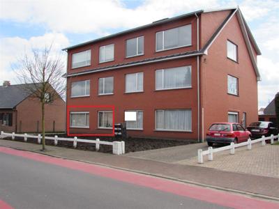 Gelijkvloers appartement met 2slaapkamers, terras en garage