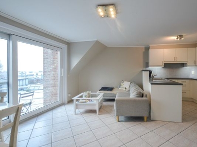 Lichtrijk appartement met 1 slaapkamer op de tweede étage te Westkerke