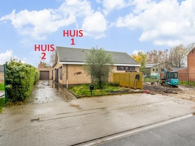 Unieke kans: 2 bungalows met garage & tuin in Lebbeke