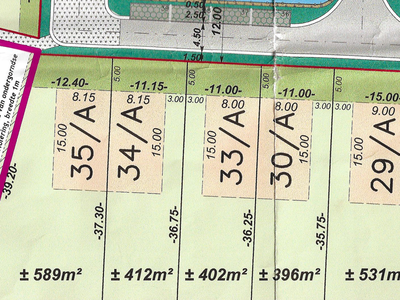 Bouwgrond voor half-open bebouwing (402 m²) in Kasterlee