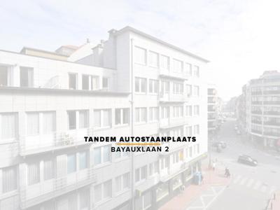 Tandem autostaanplaats te koop nabij Lippenslaan en Zeedijk