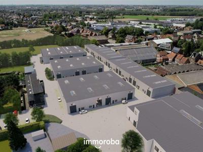 Nieuwbouw KMO-unit van 225m² te Beveren-Leie, met sanitair