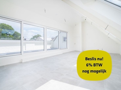 Beschikbaar bij akte! Penthouse aan 6% btw!