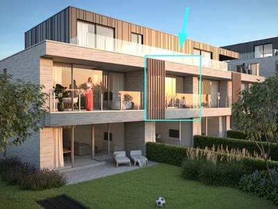 Nieuw lichtrijk apt met balkon inclusief garage!