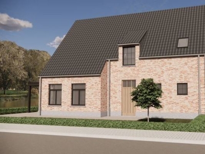 Nieuwbouw met landelijk karakter in Ruddervoorde