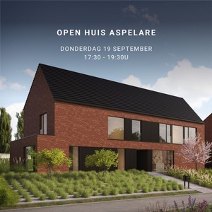 OPEN HUIS 19/09 - Duurzame nieuwbouw in het groen