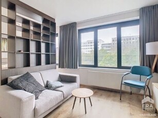 BRUSSEL - PRACHTIG 34M² GEMEUBELD STUDIO APPARTEMENT