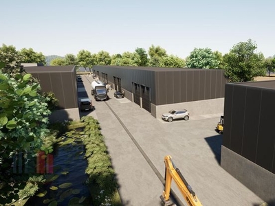 126 m² nieuwbouw KMO-unit langs Brugsesteenweg