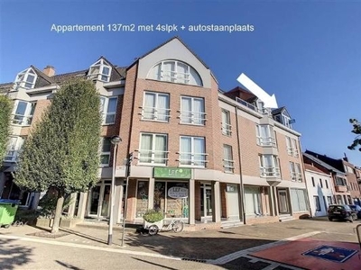 Appartement 137m2 + ondergrondse autostaanplaats