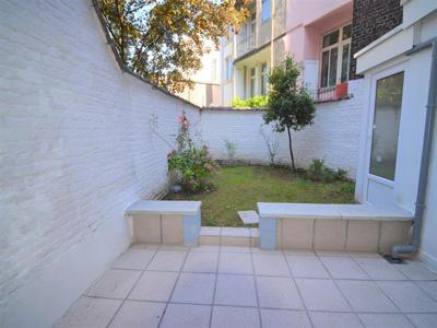 St-Gilles - Begane grond 1ch met terras en tuin