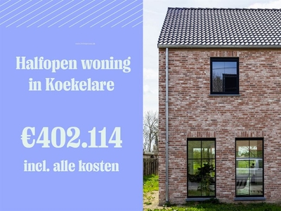 Nieuwbouw huis te koop in Koekelare