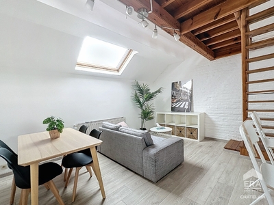 SAINT-GILLES - STUDIO 35M² MET MEZZANINE TE HUUR