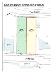 Residentieel gelegen bouwgrond van 380 m²