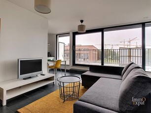 Chaussée d'Haecht - Penthouse gemeubileerd appartement met g