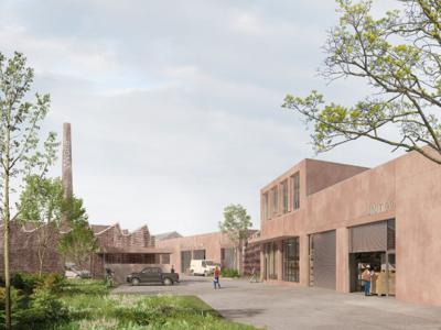 192 m² nieuwbouw KMO-unit te koop naast E17