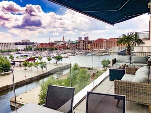 Luxueus Penthouse Eilandje Antwerpen zicht op jachthaven!