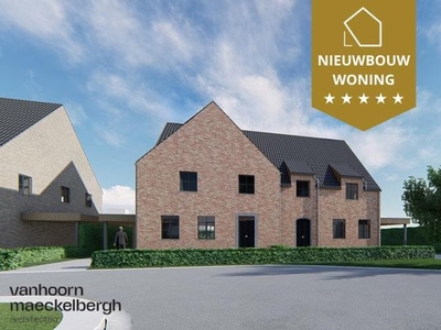 Moderne nieuwbouwwoning op uitstekende locatie in Herzele