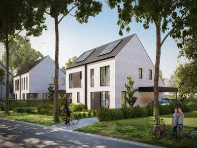 Energiezuinige halfopen bebouwingen met ruime tuin