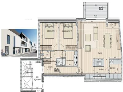 Nieuwbouw appartement te koop in Eernegem