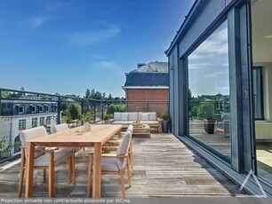 Penthouse met 2 slaapkamers + terras